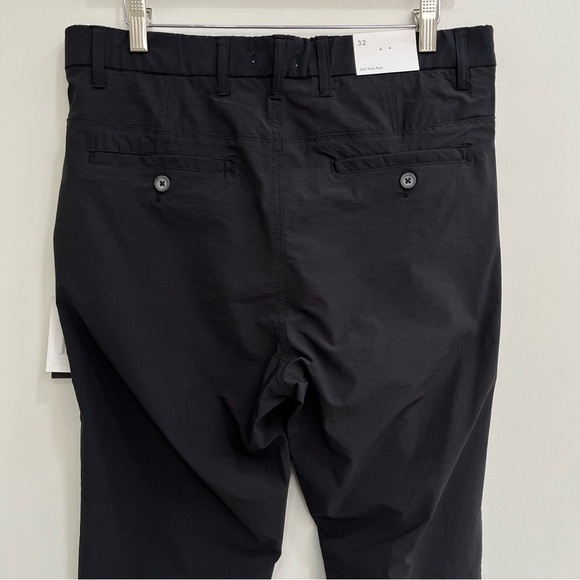 Onia men’s 360 Tech pants joggers in Black Zipper ankle snap pocket  32 - Picture 6 of 12